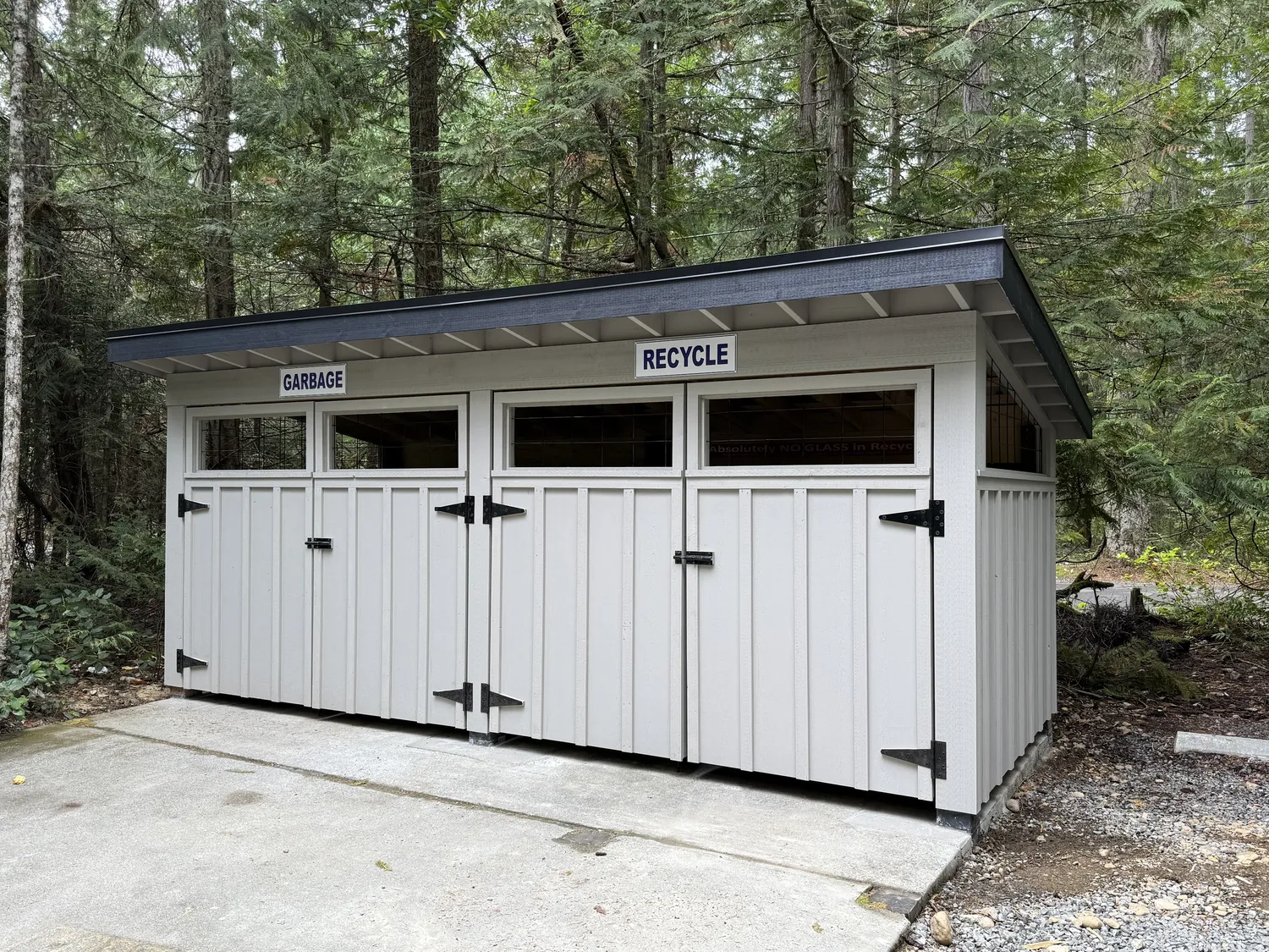 garbage shed, by Arama Building & Renovations in Qualicum Beach garbage shed, by Arama Building & Renovations in Qualicum Beach